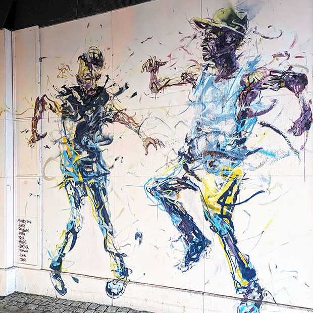 Graffiti-Wandbild, Foto: © Christina Müller-Gutowski